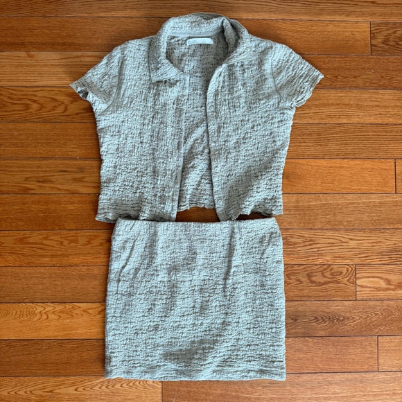 Sage green Two-Piece Set from oak + fort - Picture 1 of 1